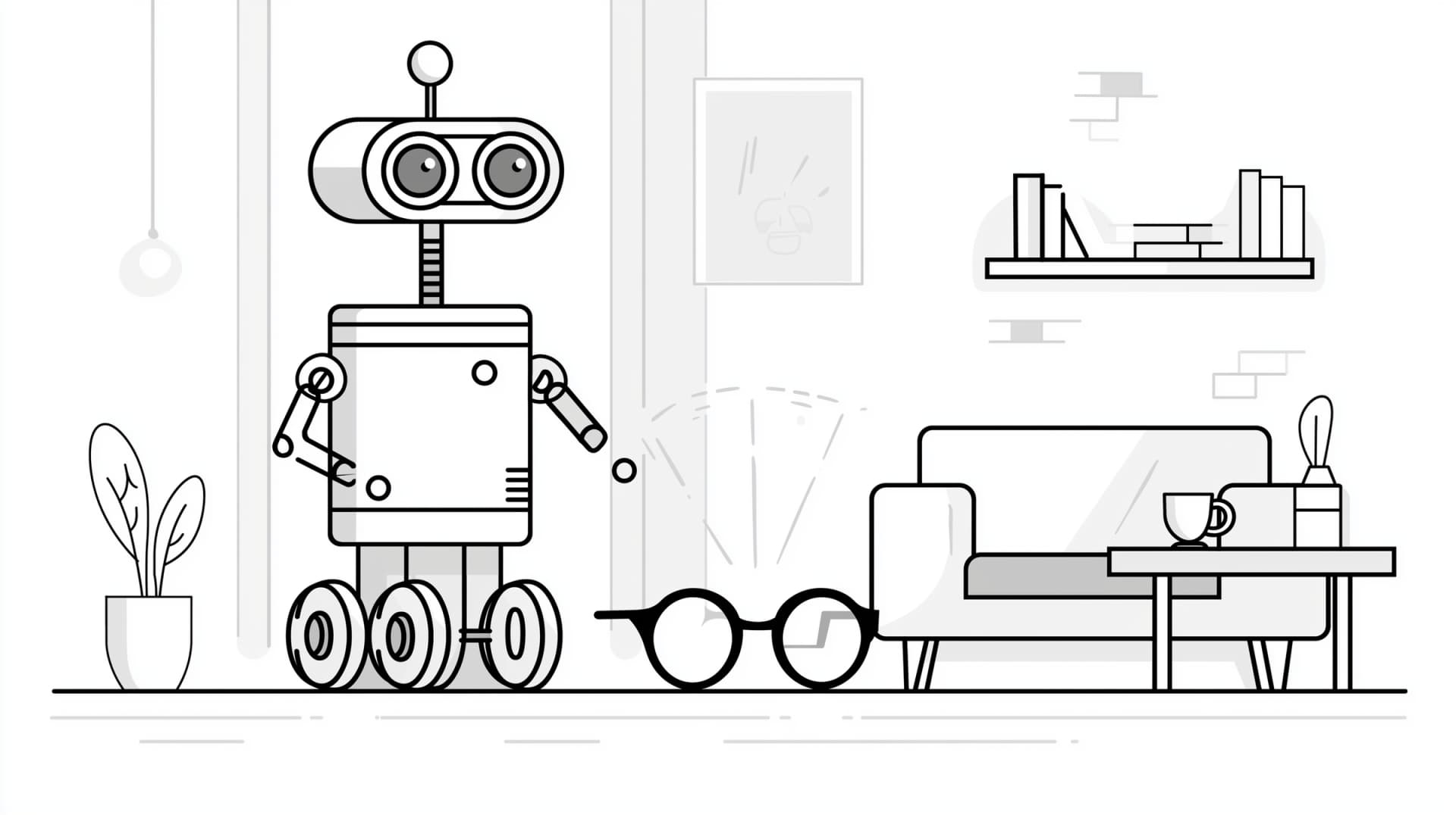Robot z Monachium znajdzie twoje zgubione okulary. I robi to o 30 procent sprawniej niż przypadkowe szukanie