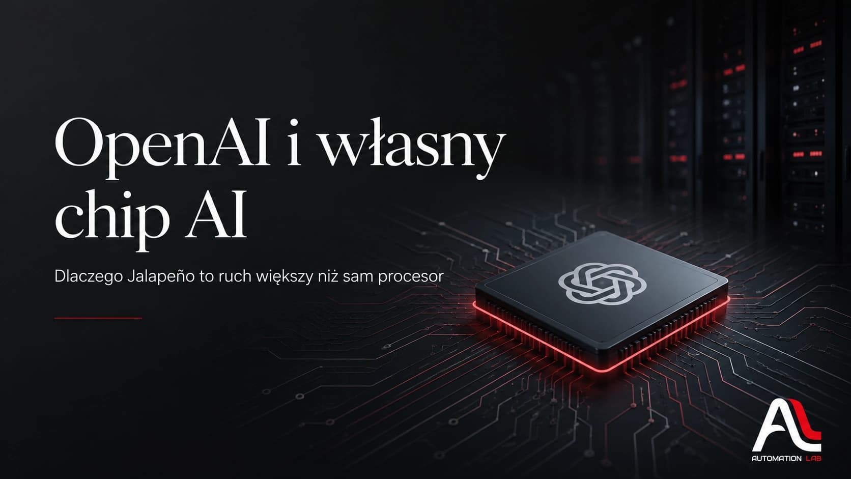 OpenAI pokazało Jalapeño. To nie tylko chip, ale próba przejęcia całego stosu AI