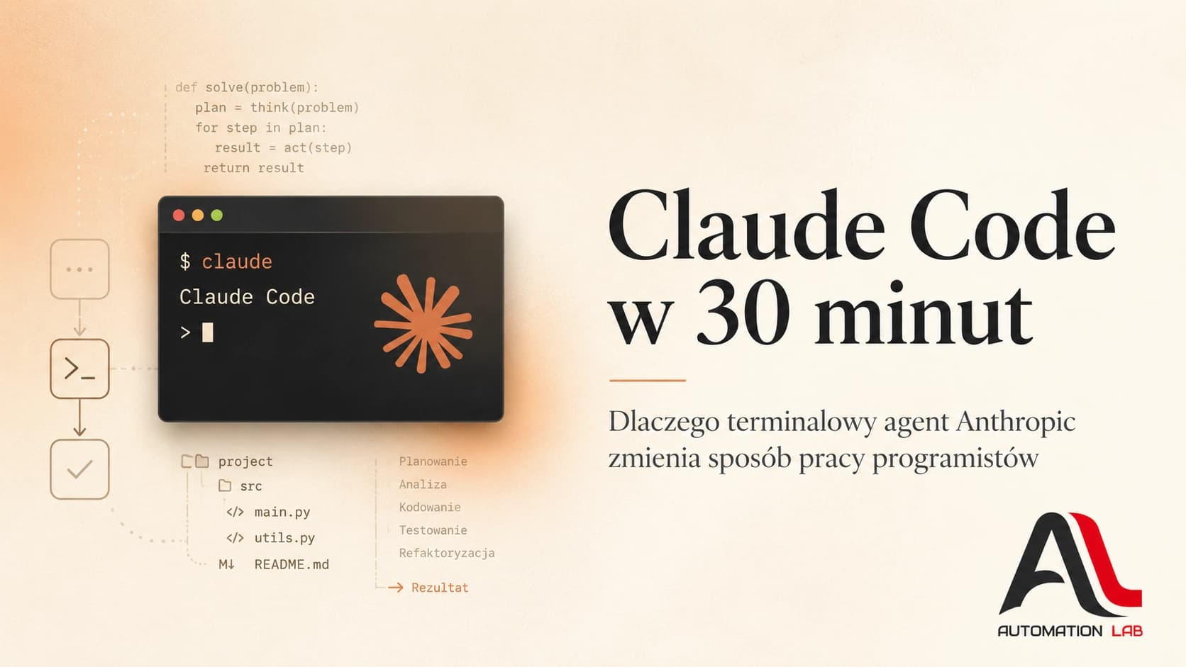 Claude Code w 30 minut: dlaczego terminalowy agent Anthropic zmienia sposób pracy programistów