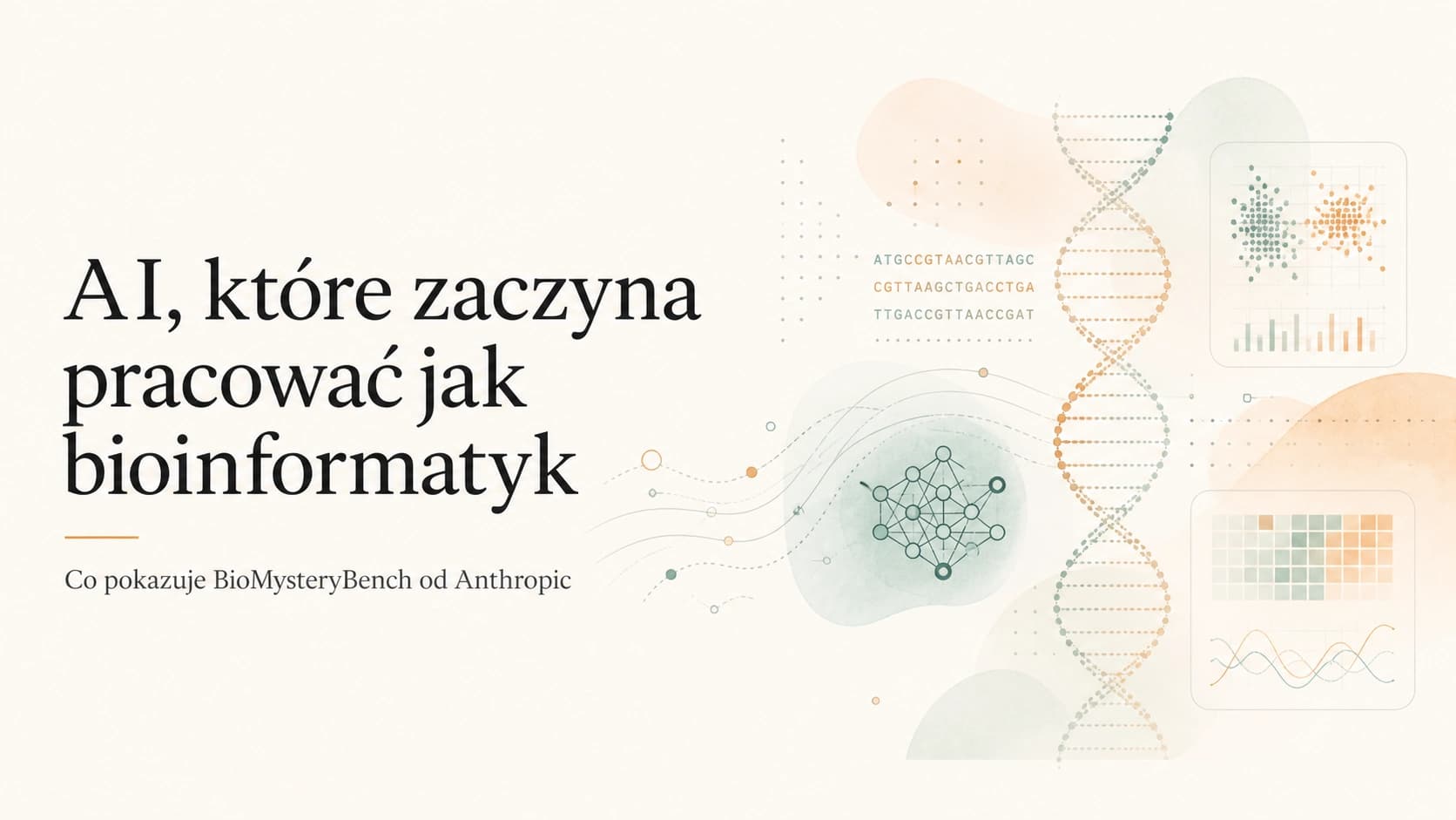AI, które nie tylko zna biologię, ale zaczyna pracować jak bioinformatyk. Co naprawdę pokazuje BioMysteryBench od Anthropic?